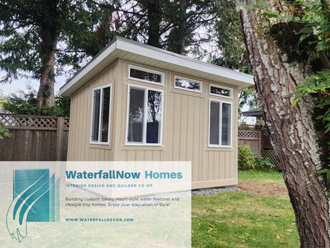 WaterfallNow Tiny Home Studio Shed CH000123