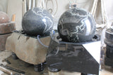 24" Spinning Granite Globe Etched Fountain $8000