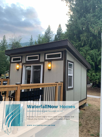 WaterfallNow Tiny Home Studio Shed CH000126