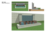 Custom Water Feature Concept Design & Rendering