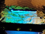 Artificial Rock Waterfall - LED Spillway #cf000070