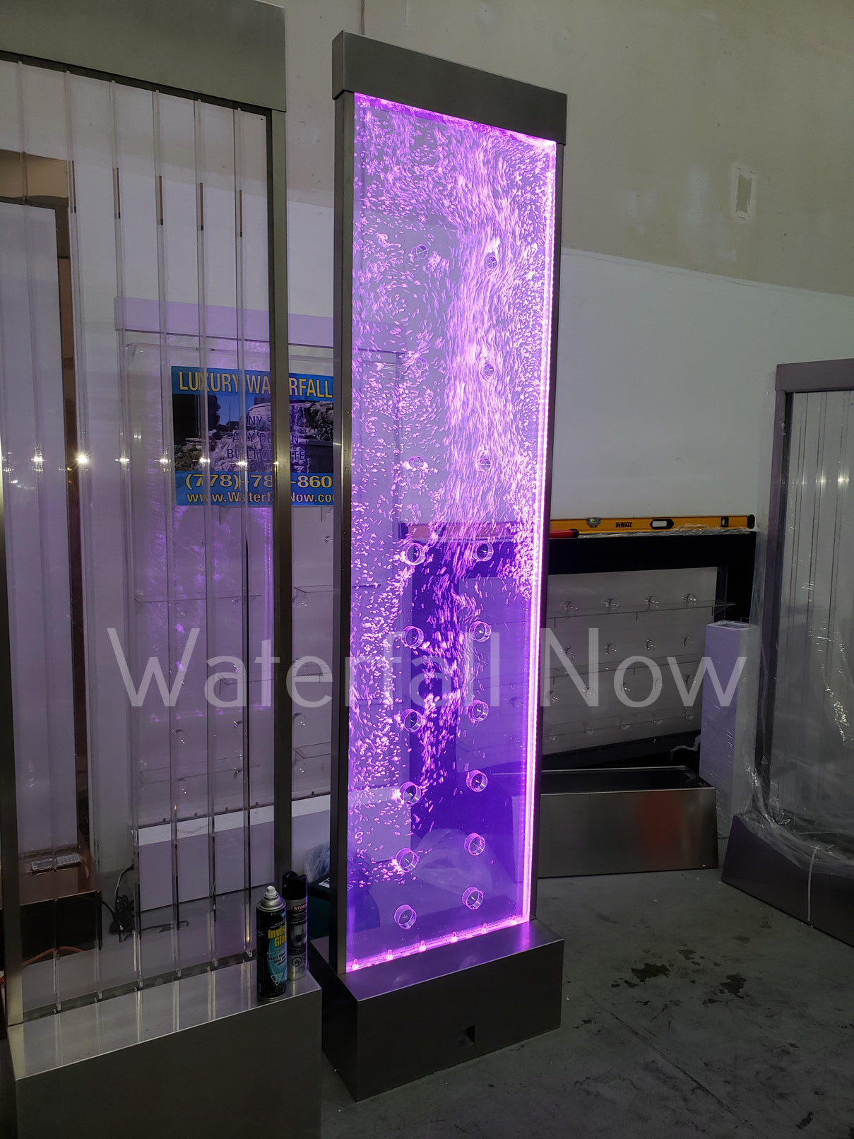 vaskepulver tre Vandt LED Bubble Wall Panel RGB - BWFSC1501a