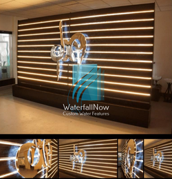 Custom water wall LED 13.5x8.4ft WWFSRC2050a