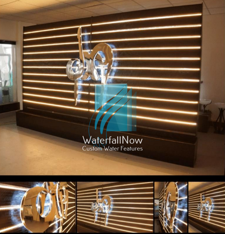 Custom water wall LED 13.5x8.4ft WWFSRC2050a