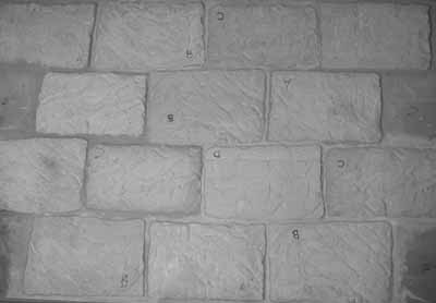 Quarry Stone Plastic Scenic Panels - U-1004