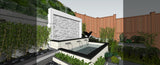 Custom Water Feature Concept Design & Rendering