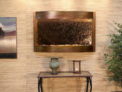 Wall Fountain - Calming Waters - Bronze Mirror - Rustic Copper - cwa1041