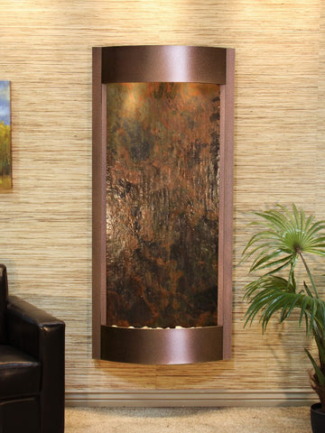 Wall Fountain - Pacifica Waters - Multi-Color FeatherStone - Copper Vein - pwa5014