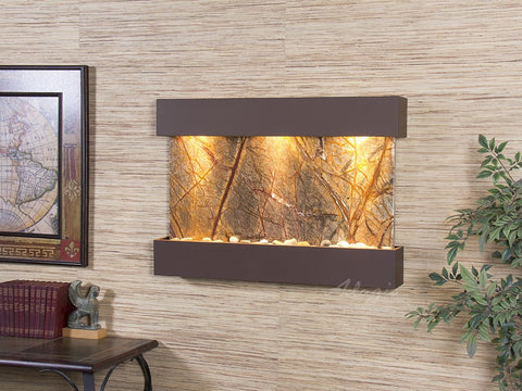 Wall Fountain - Reflection Creek - Rainforest Brown Marble - Woodland Brown - rcs3706