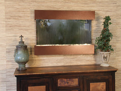 Wall Fountain - Reflection Creek - Silver Mirror - Woodland Brown - rcs3740