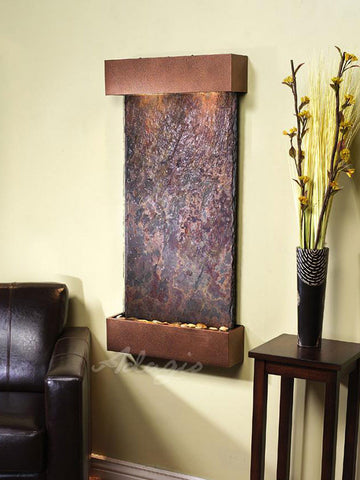 Wall Fountain - Whispering Creek - Multi-Color Slate - Copper Vein - wcs5004__66983