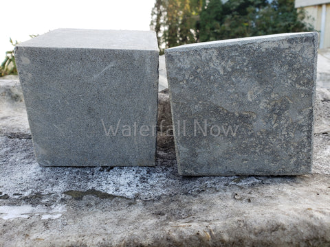 Basalt Flamed Paver Cube Blocks