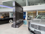 ford lincoln car dealership custom water feature waterwall fountain