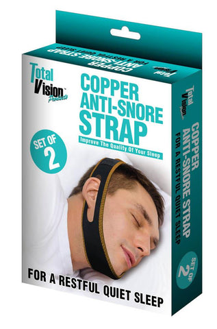 Copper Anti-Snore Strap Set