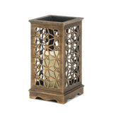 Floral Cutout LED Candle Stand