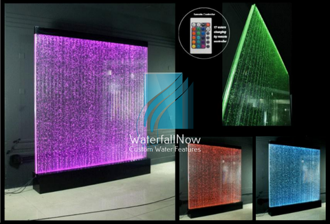 Free Standing RGB LED Bubble Wall Panels - Partition Dividers - bwfs1721b