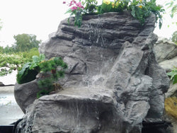 Artificial Rock Waterfall Pondless Yard Rock Fountain #crw00053