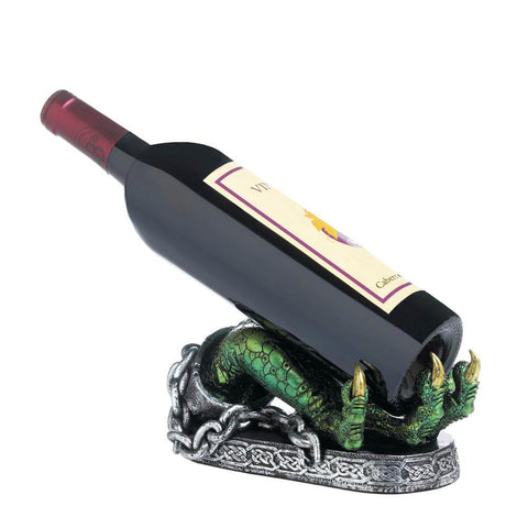 Green Dragon Hand Wine Holder