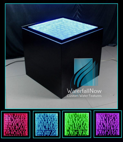 LED Buble Panel Cube - Coffee Table Or Platform - bwc955b