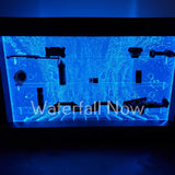 LED Bubble Wall Bar Acrylic Shelf - 120cm x 180cm - RGB