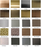 Custom Waterfall Trim Options, Finishes, And Cladding