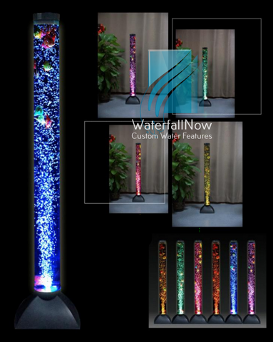 sensory column led bubble wall sbwc4r