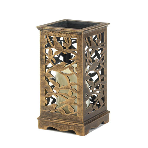 Songbird Cutout LED Candle Stand