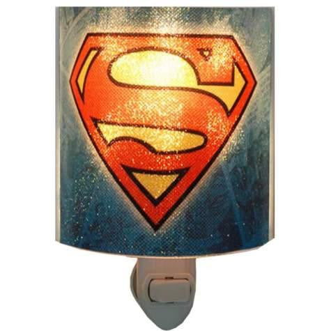 Superman Logo Acrylic Nightlight