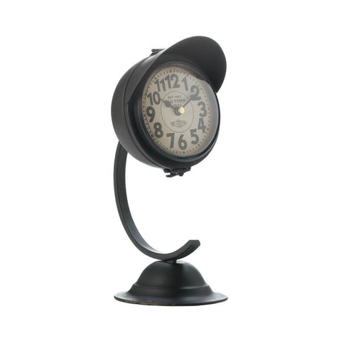 Vintage Black Standing Desk Clock