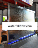12 Foot Indoor Floor Partition Glass Water Wall - DTCG360FF-X